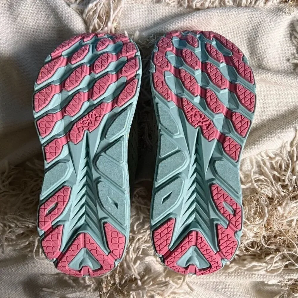 Free People Hoka Clifton 8 Shoes Womens Size 6.5 B Seaweed Green Tea NEW!